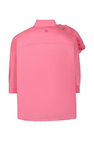 camicia in cotone rosa DOUUOD KIDS | DW5A30P0522511